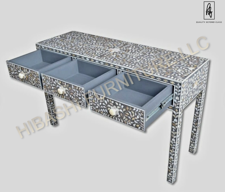 Arabian Bone inlay home office desk
