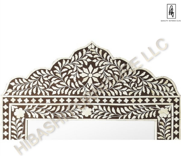 Arabian Bone Inlay Mirror Frame