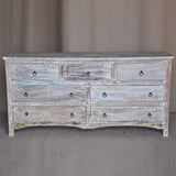 Rustica White Chest Of 7 Drawers