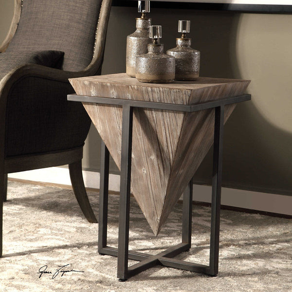 Boracay Industrial Accent Table