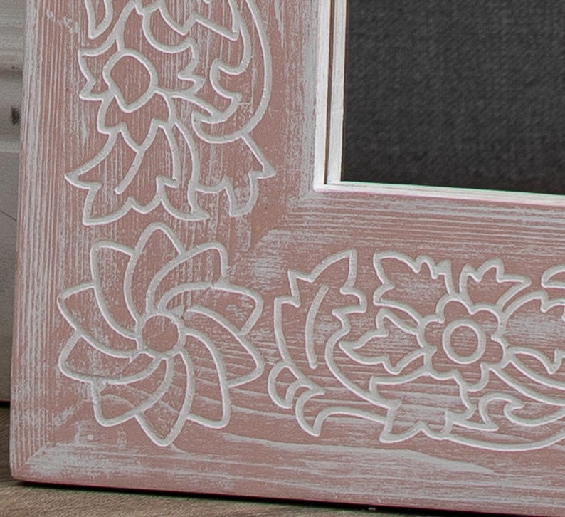 Bali Mirror Pink Ornament Mirror