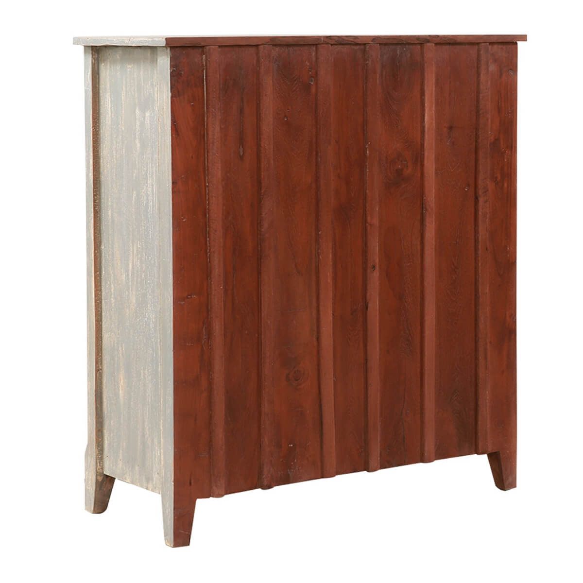 BAYAN Hand Carved Double Door Storage Cabinet