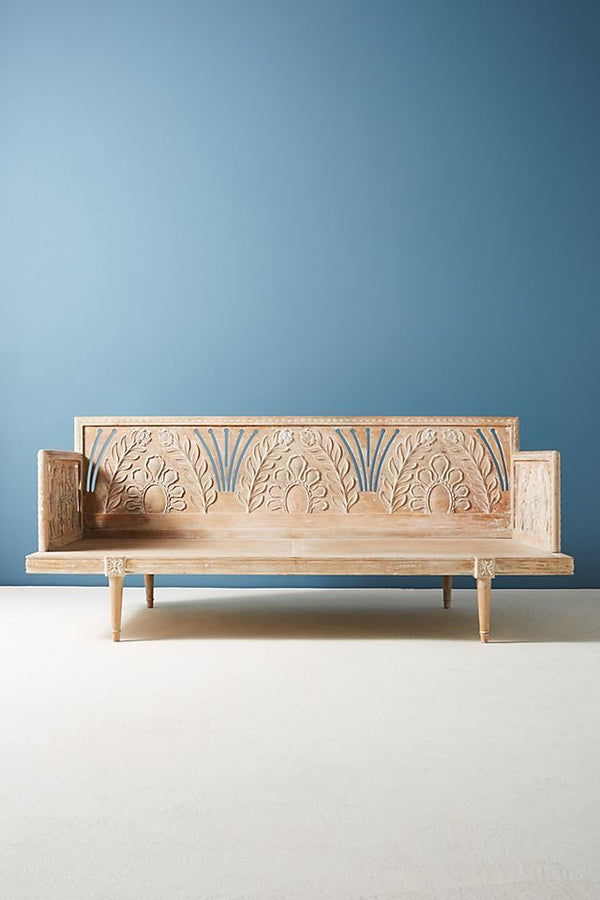 GANDA Hand Carved Daybed