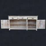 Timber Sideboard White Wash 180-40-90