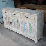 Timber Sideboard White Wash 180-40-90