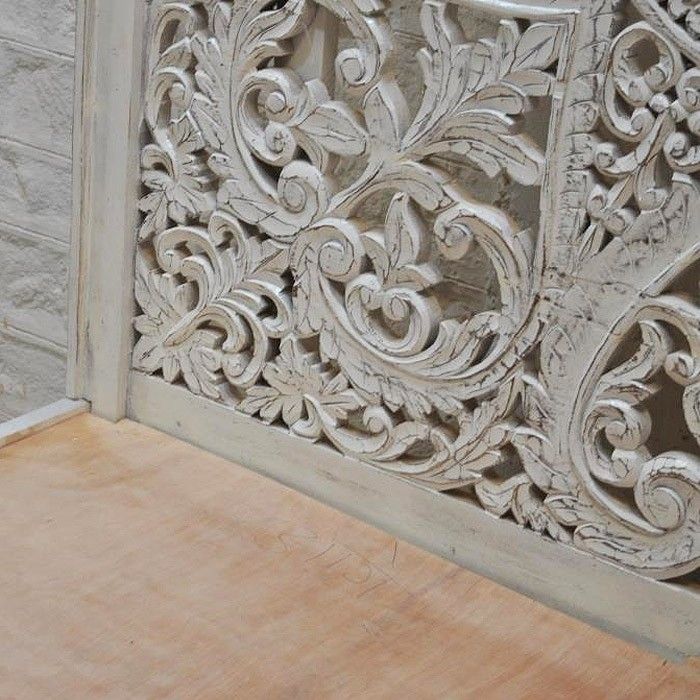 Victorian Hand Carved Wooden Kerri Bed Frame King/ Queen