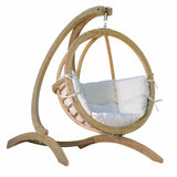 Global Hand Carved Hanging Swing / Chair