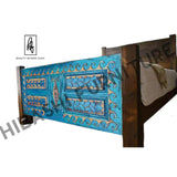 OCEAN Mango Wood Bedframe Hand Carved Bed