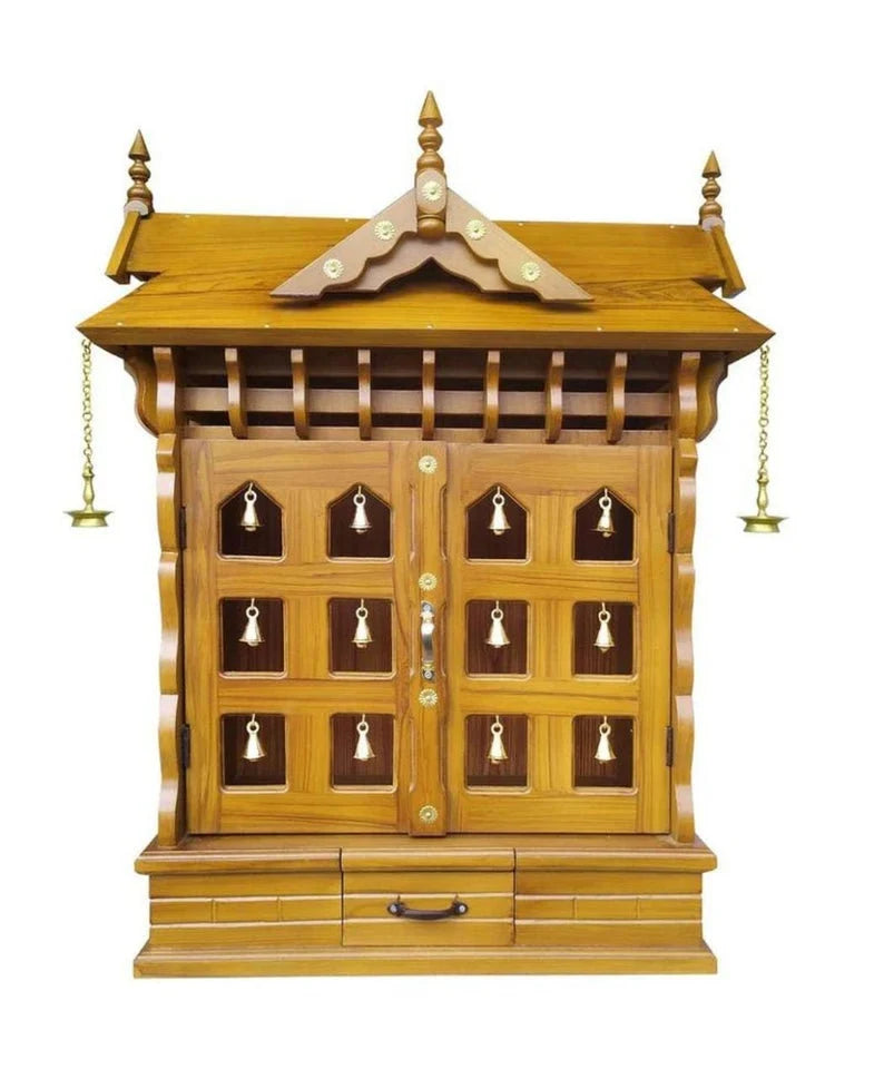 Sheshaam Indian Hand Carved Pooja Mandir/Temple