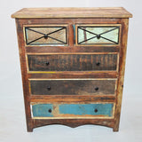 RUSTICA Reclaimed Wood Chest of Drawers