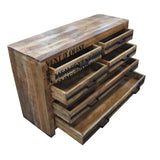 Earth Wood Industrial Chest of Drawers