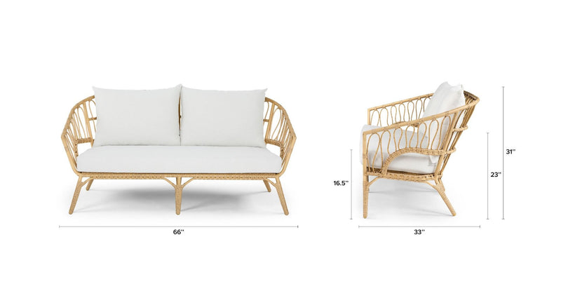 MAKO Rattan Sofa and Chair