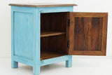 DAHLIA MIndian Wooden Hand Carved Bedside Cabinet