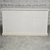Jali Solid 4 Door Wooden Sideboard White 160-40-90