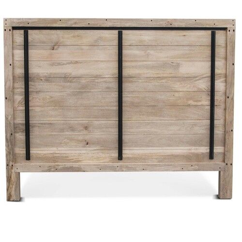 Hidd Hand Carved Solid Wood Queen/King Bed