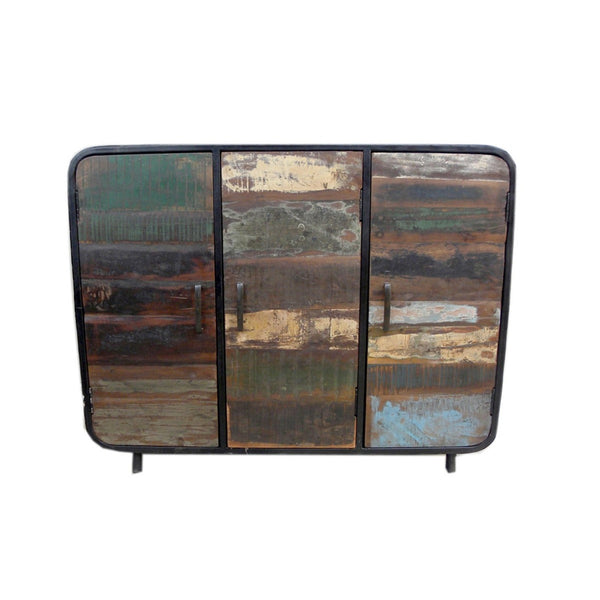 MILLER IRON TIMBER SIDEBOARD-Multicolor-120-40-90