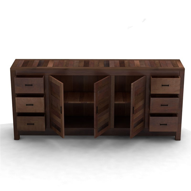 Nirvana Chocolate Timber Sideboard 225-50-100