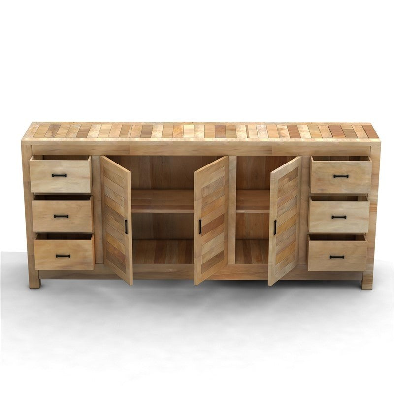 Nirvana Natural Timber Sideboard 225-50-100