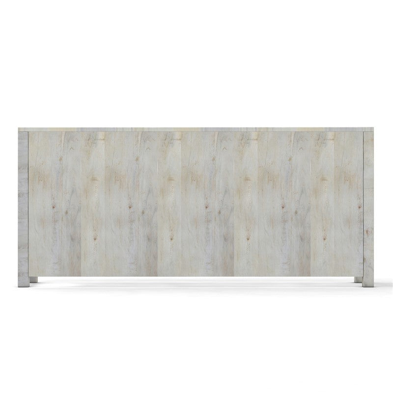 Nirvana Whitewash Timber Sideboard XL