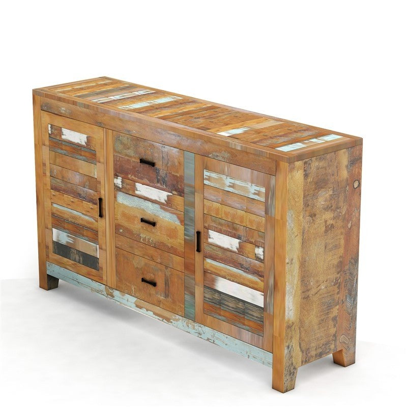 Nirvana Timber Wood Storage Sideboards & Cabinets Multicolor