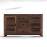 NIRVANA CHOCOLATE TIMBER SIDEBOARD M-140-30-80