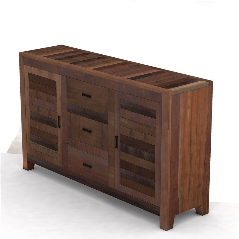 Nirvana Chocolate Timber Wood Storage Sideboards & Cabinets