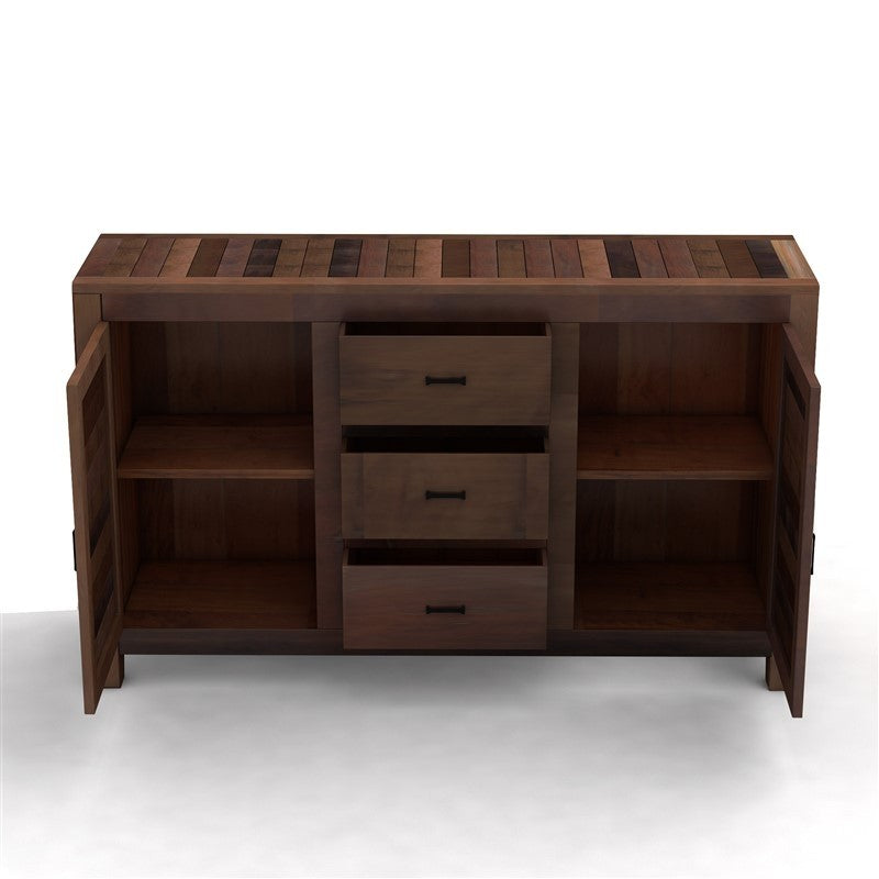 Nirvana Chocolate Timber Wood Storage Sideboards & Cabinets