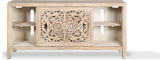 TUBLI 68" Hand Carved TV Console