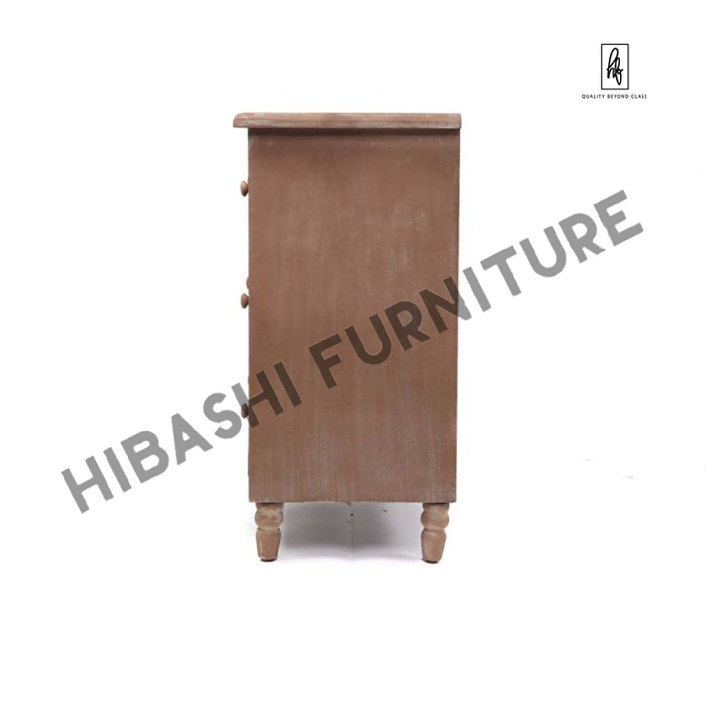 PALE Mango Wood Three Drawer Chest