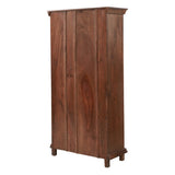 Amwaj Solid Wood Antique Armoire With Internal Shelves