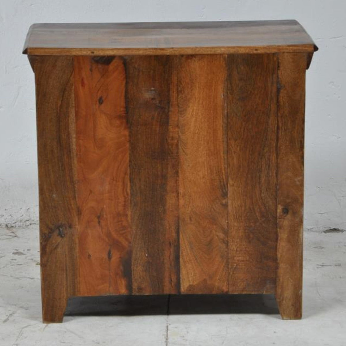 Shutter Sideboard Cabinet Small Brown 80-40-75