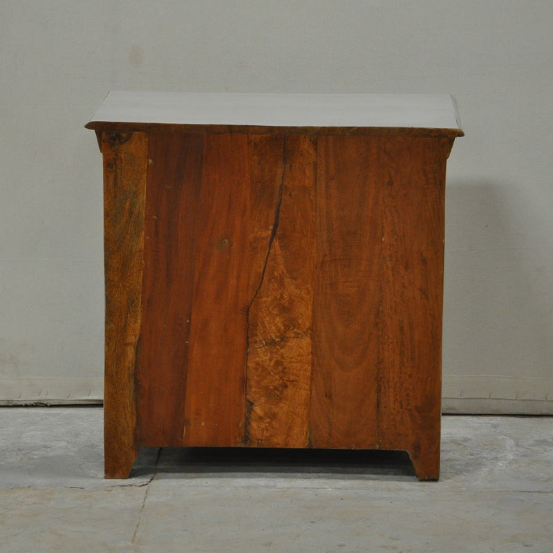 Wooden Sideboard, Kitchen Cabinet with Shutter Sliding Doors