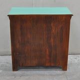 Shutter Sideboard Cabinet Small Turquoise 80-40-75