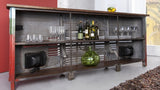 Truck Style Wooden Wine bar Cabinet