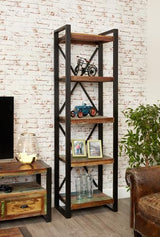 DAPA  Industrial Mango Wood Urban Chic Bookcase