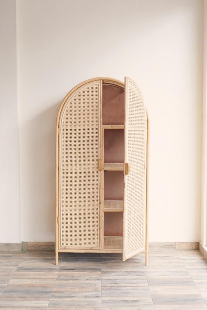 GALINA Rattan Cupboard